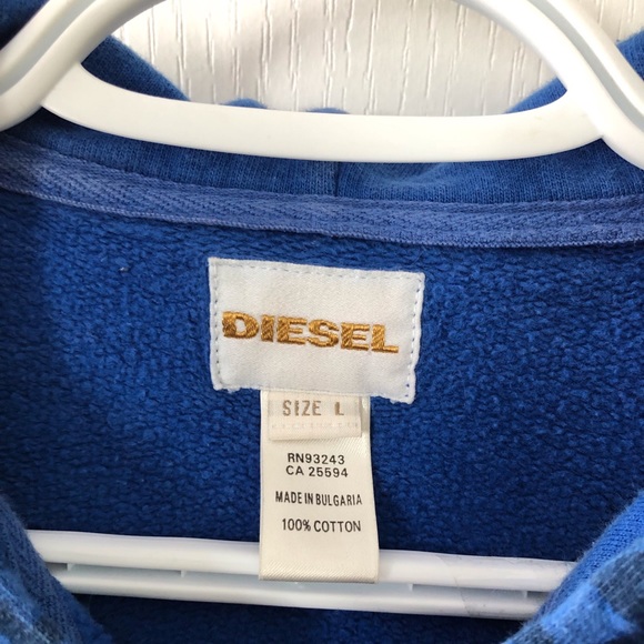 Diesel Zip Hoodie - Picture 2 of 4